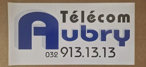 Logo historique Aubry Telecom, 2014